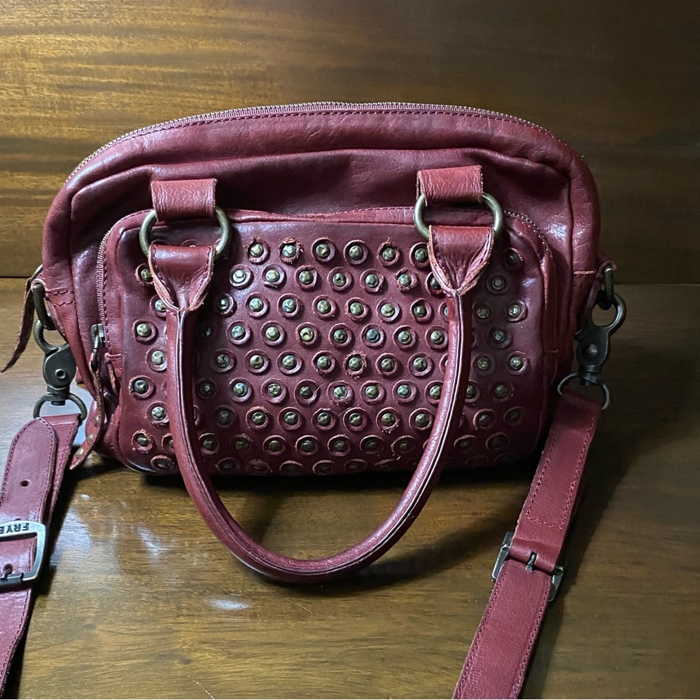 Frye-Jenna disc satchel